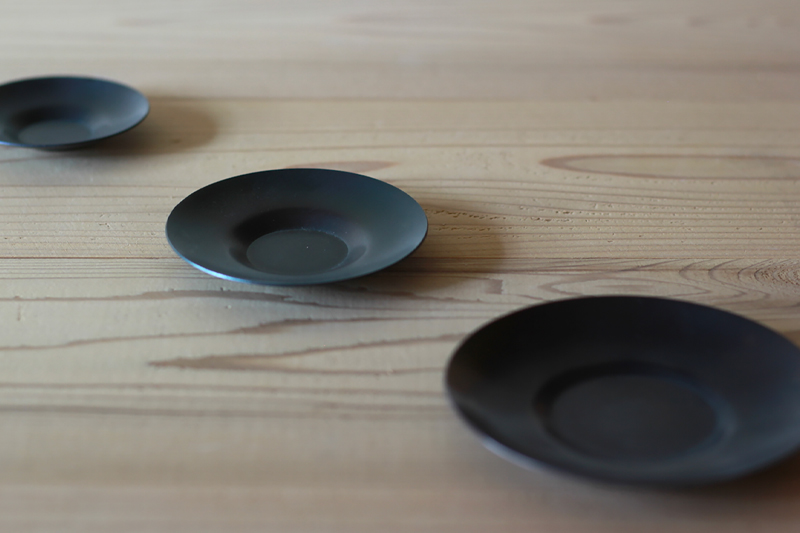 鉄の茶托 -Iron teacup saucer-